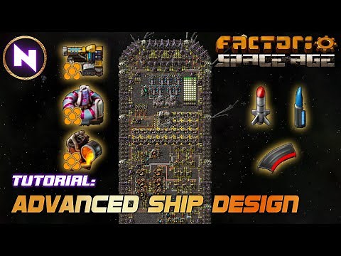 How To DESIGN ANY SPACESHIP To Win The Game And Beyond | Factorio SPACE AGE Tutorial