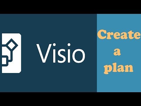 Create a floor plan with Microsoft Visio