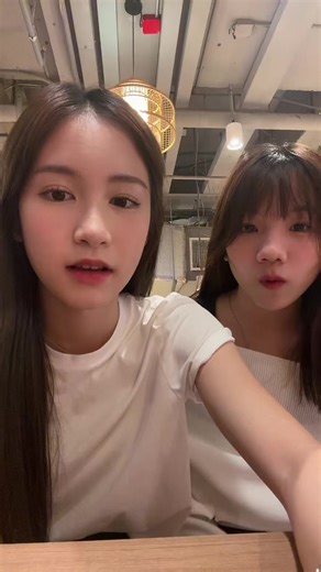 Fun Hand Gestures Sharing at a Café