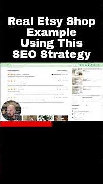 Real Etsy Shop Example Using This SEO Strategy