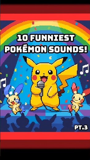 More Funny Pokémon Sounds