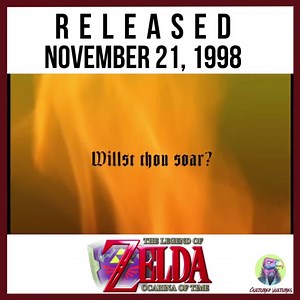 59K views · 3.7K reactions | Happy 25th anniversary to The Legend of Zelda: Ocarina of Time! DID YOU KNOW: Ocarina of Time was the first game in The Legend of Zelda series to be in 3D. | Cultured Vultures | Facebook