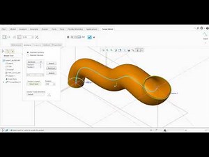 SWEPT BLEND IN CREO PARAMETRIC PART- 1