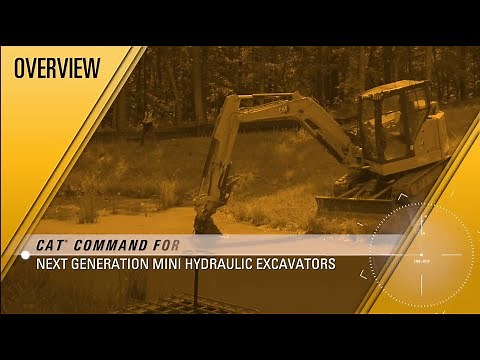 Cat® Command for Next Generation Mini Excavators Overview (North America)
