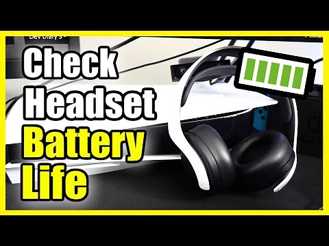 Check PS5 Wireless Headset Battery Life on PS5 Console (Fast Method!)