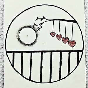 6.2K views · 21 reactions | Easy circle drawing. Circle drawing for beginner's. Pencil drawing in circle tutorial ideas. Circle drawing step by step. Simply drawing scenery. Nature scenery drawing step by step. How to draw circle. #art #easy #howto #circle | SmirchS | Facebook