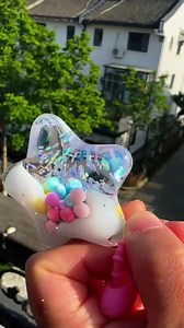 Colorful Star Pop Floaty Keychain/bag Charm - Etsy