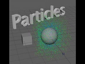 Creating Particles in maya with nParticles