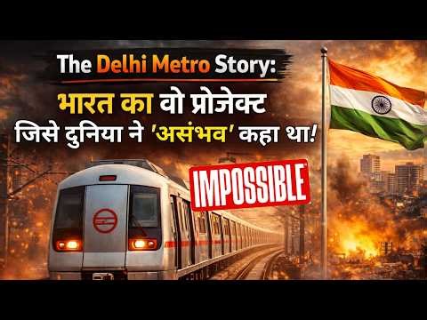 The Delhi Metro Story: भारत का वो प्रोजेक्ट जिसे दुनिया ने 'असंभव' कहा था!