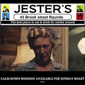 3K views · 13 reactions | This Sunday is our final day open before Christmas so if you fancy a Sunday roast may we recommend that you book . We only have limited space so rather than turning you away as often happens we would rather work out a plan:) We do offer a takeaway Sunday roast too but booking is normally required . You can drop us a line on messenger or give us a call on 01933 626726 | Jester's Bistro Bar | Facebook