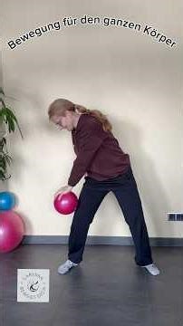 Bewegung für den ganzen Körper mit dem Ball #gesundheit #rehasport #ball #rehaklinik #mobility