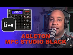 MPC Studio Black with Ableton Live v12
