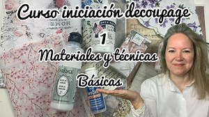 Curso iniciación al decoupage #decoupage | Galletasafortunadas