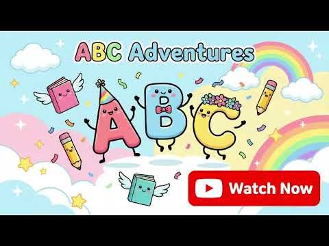 Talking ABC Song 🍎 Learn Alphabet A to Z for Kids, Toddlers & Babies