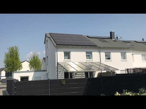 Photovoltaik Solar Terrassenüberdachung mit DIY Speicher