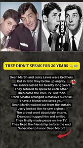 The night Dean Martin surprised Jerry... 🤐📺 #Shorts #respect #news #kindness #viral #rip
