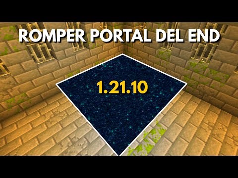 NEW METHOD to BREAK the END PORTAL – Minecraft 1.21.10