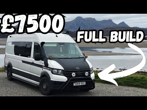 FULL VW CAMPER VAN CONVERSION Start to Finish