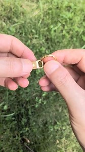 SN15 Solid Brass Quick Release Keychain, Mini Detachable Keychain Clip with 2pcs Brass Key Rings