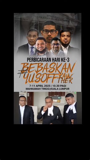 #BebaskanYusoffRawther