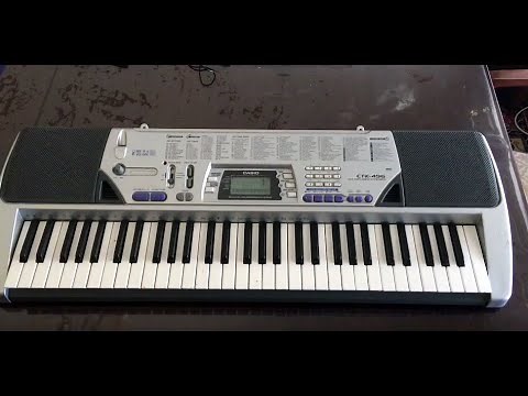 CASIO CTK-496 100 Song Bank Electronic Keyboard (61 Keys)