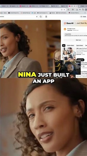 Nina's Impossible App: Can She Actually Code?! #shorts