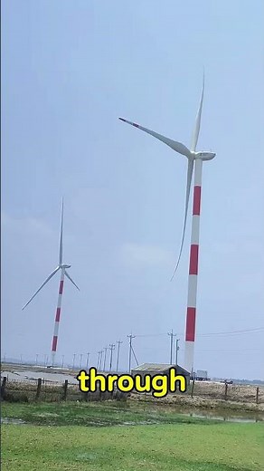 ⚡ "The Giants That Dance With the Wind 🌪️ | The Power of Windmills"
