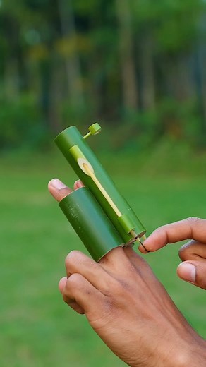 Bamboo creation with mini bow #bamboo #creation #bow #bambooart #woodworking #workout | learn trick