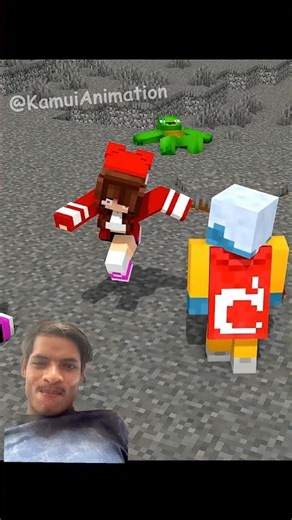 Stop time! - MAIZEN Minecraft animation #shorts