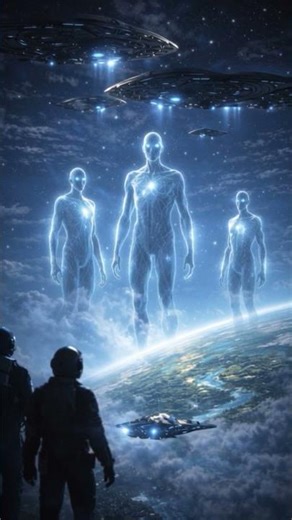 We thought we were explorers.Turns out… we were being watched #imagineif #alien #earth #space