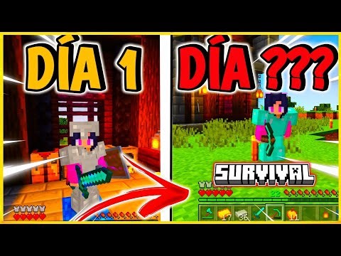 🛑 How I MANAGED TO SURVIVE on a MINECRAFT SURVIVAL SERVER with 5 hearts ❤️ 🤯