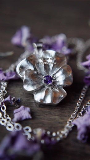 Precious Metal Clay Process | Violets and Sapphic Love History
