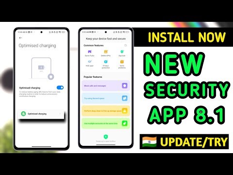 New Miui 14 Security App Update Version 8.1 - Update Now 👍