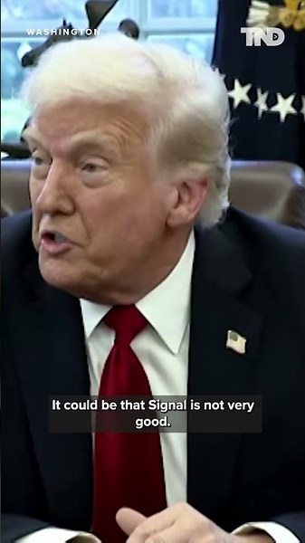 Trump says Hegseth had 'nothing to do' with Signal group chat leak