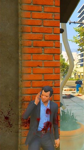 Calling The Police at 5 Star Wanted Level in GTA 5! 🚔 #gta5 #gta