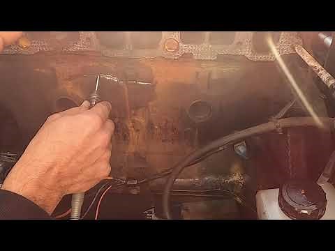 3.0 Mercruiser engine block crack fix with J-B weld. Will it work?! (Check the follow up video)