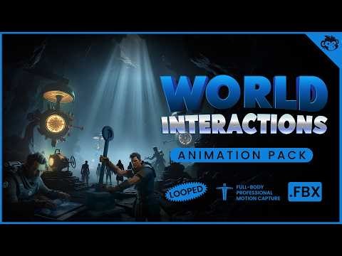 Cocomotion - World Interactions Animation Pack