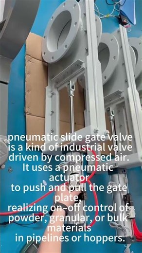 pneumatic slide gate valve