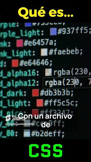 ✅ Qué es CSS y cómo Funciona 💥【DICCIONARIO DEL PROGRAMADOR WEB】