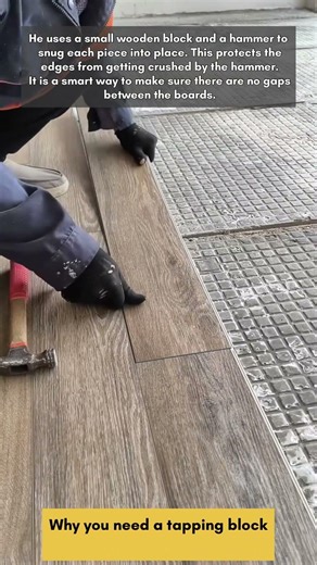 Why you need a tapping block