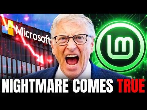 Bill Gates' Biggest REGRET Is Coming True — Millions Are Ditching Windows for Linux!