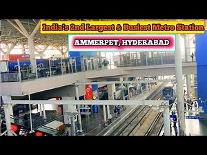 Ameerpet | Ameerpet Metro Station | Hyderabad Metro | Full Journey