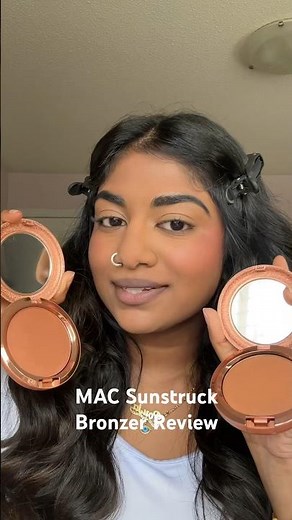 *NEW* MAC Sunstruck Bronzer Review ☀️ #makeup #makeuptutorial #maccosmetics