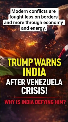 Trump Warns India After Venezuela #india​ #usa​ #trump​ #shorts #viral #ytshortsindia #shortfeed