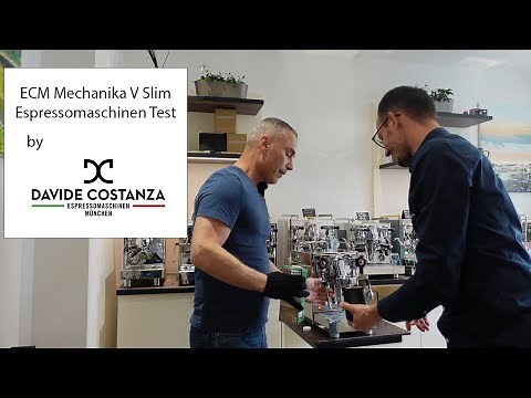ECM Mechanika V Slim Espressomaschine im Test. Inbetriebnahme, Reinigen, Pflegen. Entkalken?Tipps!