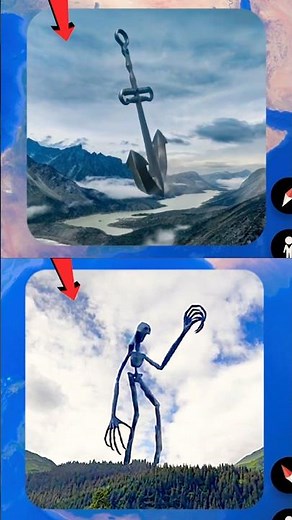 😱 Top 2 Most Scariest Giant Creature On Google Earth 🌍! #shorts #findmysterioussecrets #earth #map