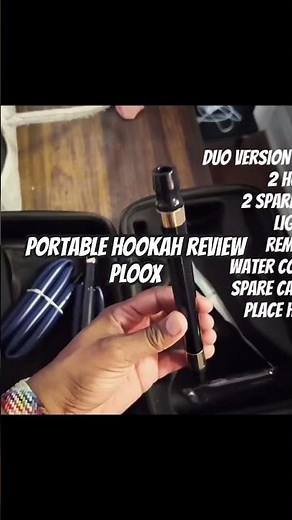 Ploox portable hookah review! Full review on channel 5⭐️ #portablehookah