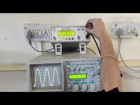 Study of Signal generator and CRO
