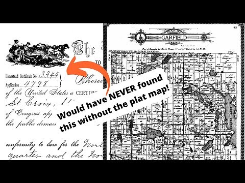 How to Find a Land Patent Using a Plat Map | Roam Your Roots
