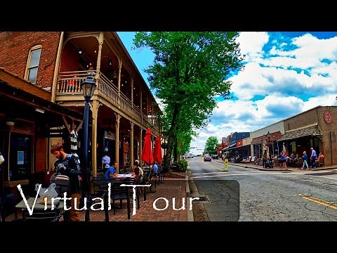 Roswell, GA - Downtown Walking Tour - Suburb of Atlanta